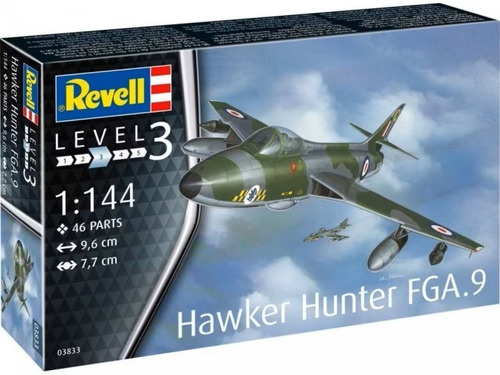 Revell Hawker Hunter Fga.9 03833 1/144  Rdelhobby Mza