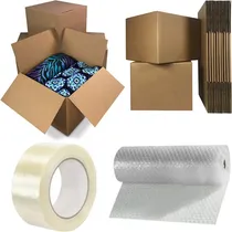 Comprar Pack 5 Cajas Mudanza Burbujas Cinta Embalaje