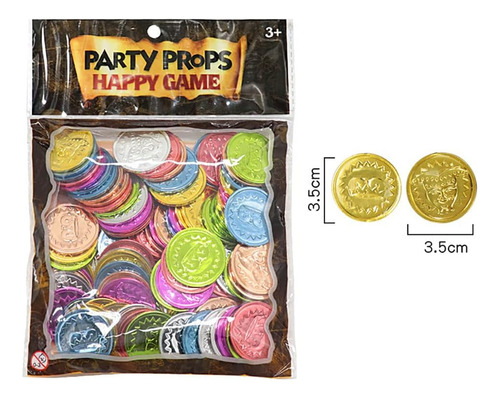 Toyvian Juego De Plástico 100 Piezas Pirata De Plástico De C