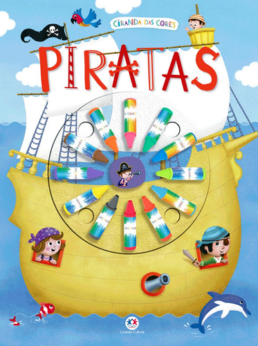 Piratas, de Cultural, Ciranda. Série Ciranda das cores Ciranda Cultural Editora E Distribuidora Ltda. em português, 2019