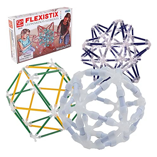 Juego De Construcción Hape Flexistix Leonardo's Elements