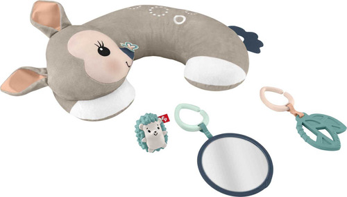 Cuña Fisher-price Tummy Time Fawn Con 3 Juguetes Sensoriales
