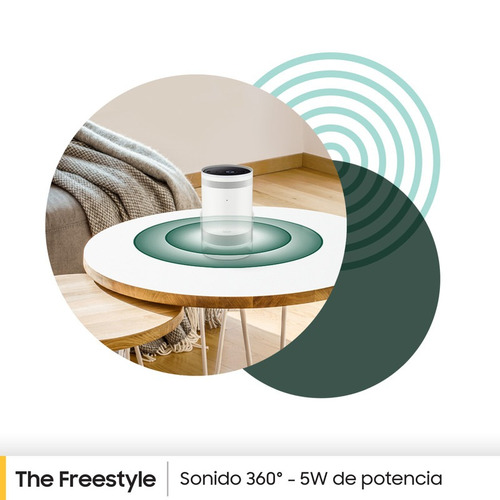 Proyector Portátil The Freestyle Samsung Sp-lsp3blaxzb Fhd Color Blanco