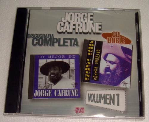 Jorge Cafrune Dos Albumes En 1 Cd Sellado  / Kktus