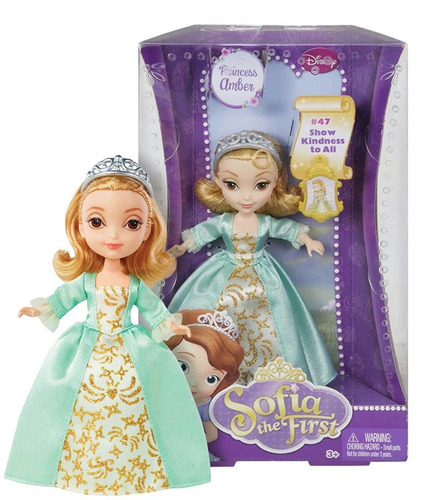 Princesa Amber De Princesa Sofia Original Disney Mattel