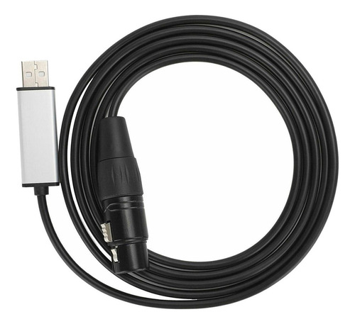 Cable Usb A Rs485 Xlr Hembra Dmx512 Xlr Para Ordenador Pc