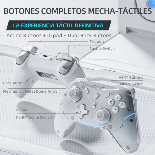 Machenike G5 Pro Tri-mode White Branco