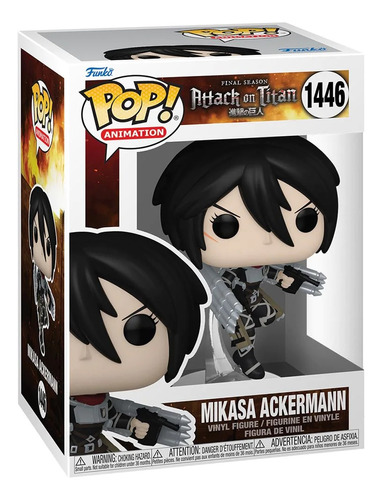 Funko Pop Original Mikasa Attack On Titan Final Season