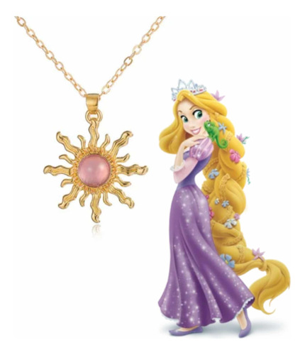 Collar Rapunzel Disney Princesas 