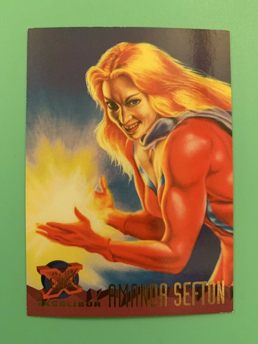 Hombres X - X Force / Ultra Fleer 95 #64 Amanda Sefton