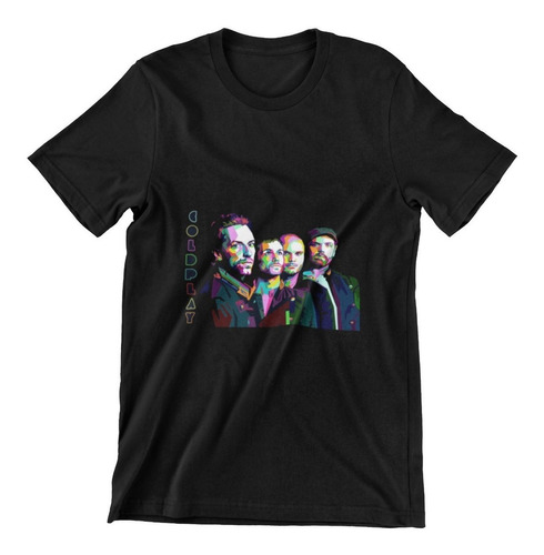 Polera Unisex Coldplay Musica Concierto Algodon Integrantes