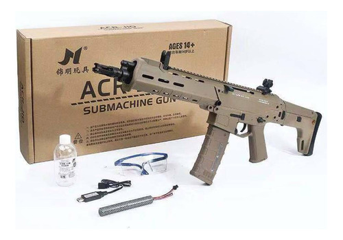 Rifle Scar Acr Jinming J10 De Hidrogel Automático Premium 