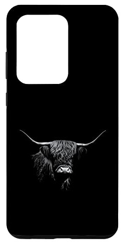 Funda Para Galaxy S20 Ultra Highland Cow Scottish Cattle Pen