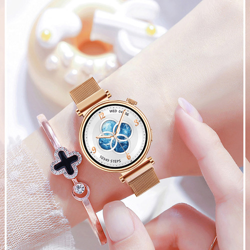 Reloj Inteligente Amoled Screen Gt4 Mini 41 Mm Para Mujer Nf