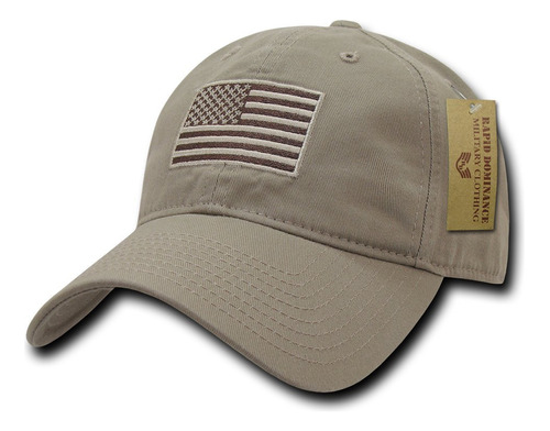 Rapiddominance - Gorra Gráfica Relajada Con Bandera Tonal