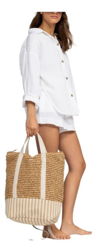 Bolsa Roxy Beach Lover Beige Mujer Erjbp04735-yef0