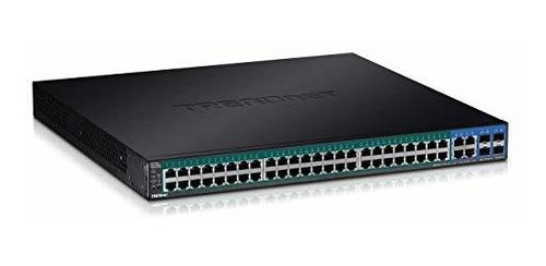 Conmutador Trendnet Gigabit Web Smart Poe + De 52 Puertos, N