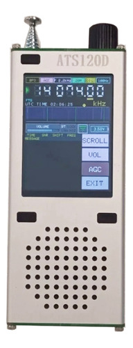 Placa Decodificadora De Radio Ats120d S14732+esp32+disco Tác