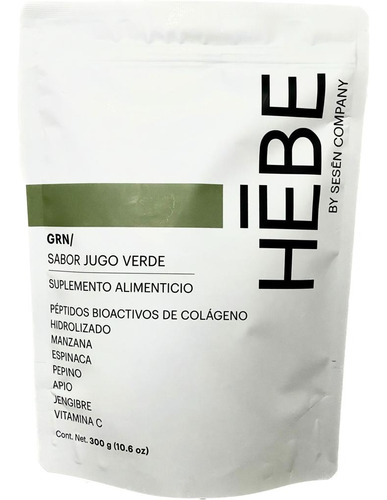 Peptidos Colágeno Hidrolizado Jugo Verde Grn Hebe 300gr