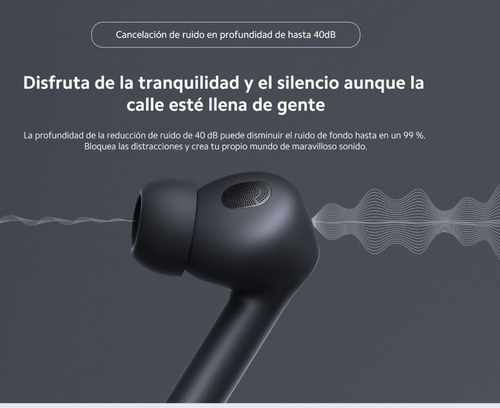 Imagen 10 de 10 de Auriculares Inalambricos Bluetooth Xiaomi Redmi Buds 3t Pro