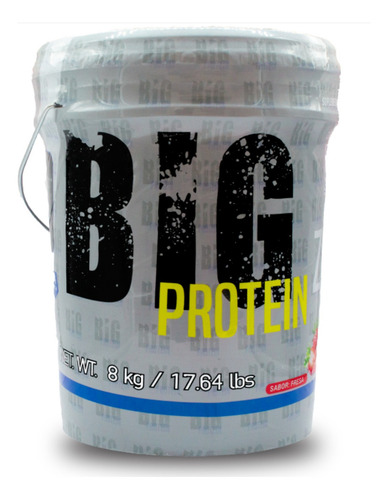 Suplemento Proteína Polvo Gym Isolate Big Whey 8 Kg Sabores Sabor Chocoreta