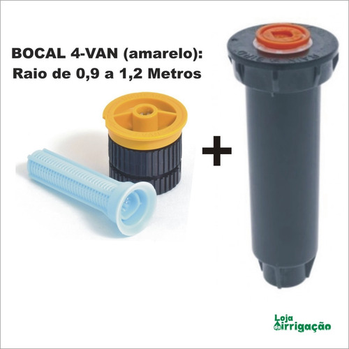 Imagem 2 de 2 de Aspersor Spray 1804 Rain Bird Com Bocal Van - Escolher