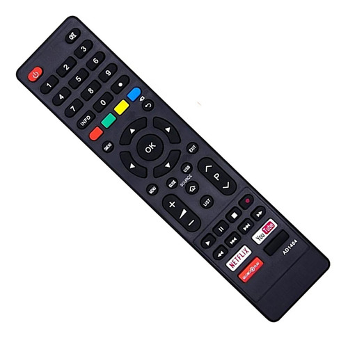 Controle Tv Philco Smart Tecla Netflix Globo Play Youtube