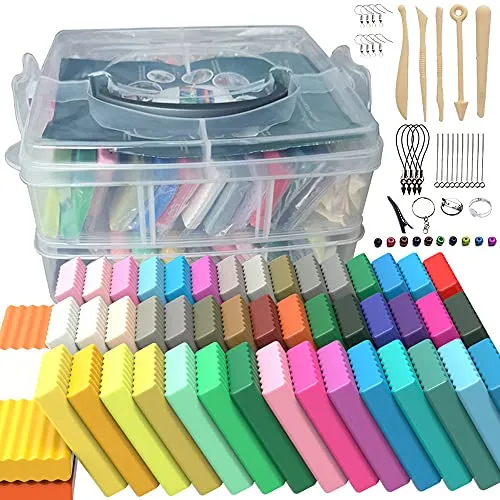 comprar Kit De Arcilla Para Modelar Para Niños, 50 Colores, Arcilla 