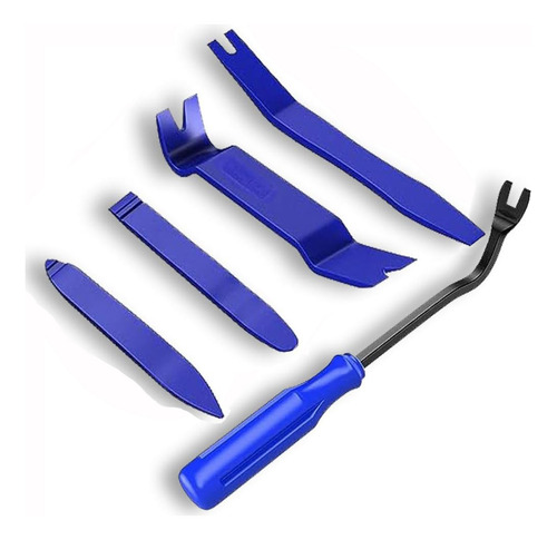 Extractor Clip Plastico Panel Molduras Tapizados X 5 Pc S.