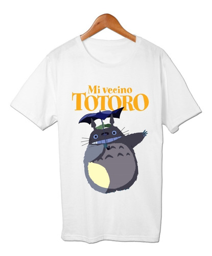 Mi Vecino Totoro Ghibli Remera Friki Tu Eres #5