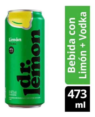 Dr Lemon Limon Aperitivo Lata X 473 Ml