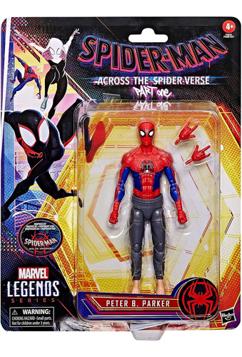 Marvel Legends Spider Man Peter B Parker Acroos Spiderverse (Usado)