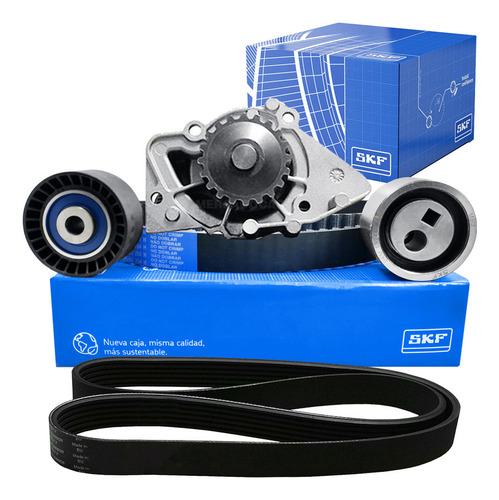 Kit Distribucion + Bba Skf + Poly-v Peugeot Partner 1.9 2010