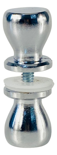 Puxador Para Box De Vidro 1629b Cor Cromado