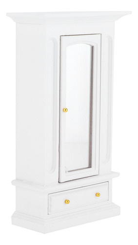 Armario De Madera En Miniatura Mini Furniture 1:12 Con Forma