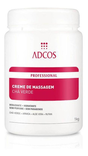 Adcos Creme De Massagem Chá Verde 1kg