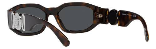 Gafas De Sol Versace Ve4361 Mujer Originales Color Marrón