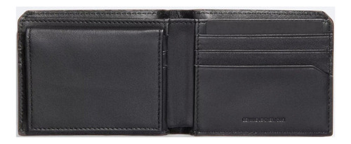 Cartera Calvin Klein Saffiano Leather Card Case Bifold Wallet