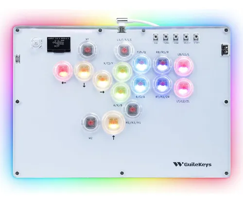 Controlador Arcade Guilekeys Gk-16 Leverless Ps4/ps3/pc/swit