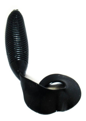 Imagem 2 de 7 de Pacote Com 12 Iscas Artificiais Grub Silicone P/ Pesca
