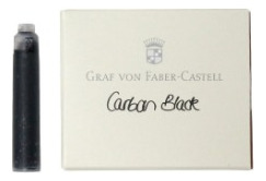 Tinta Pluma Graf Von Faber-castell - Cartridges Carbon Black