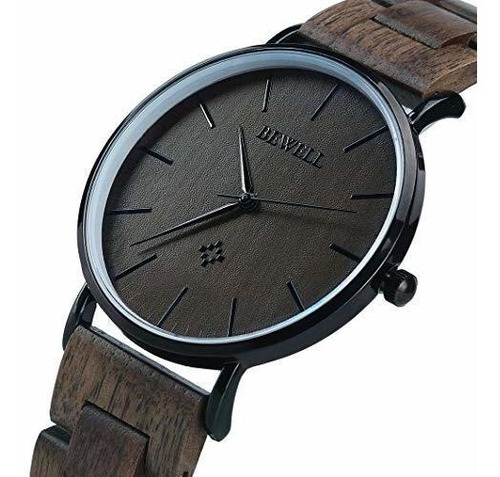 Bewell W163a Relojes De Madera Para Hombres Y Mujeres De Cua