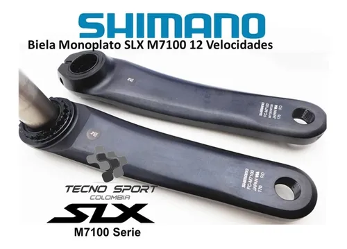 Monoplato Shimano Slx M7100 12v Bicicleta Mtb Plato Biela Env o