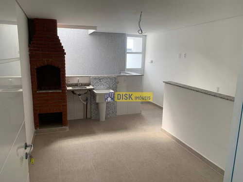 Imagem 12 de 15 de Cobertura Com 2 Dormitórios À Venda, 107 M² Por R$ 390.000,00 - Vila Pires - Santo André/sp - Co0086