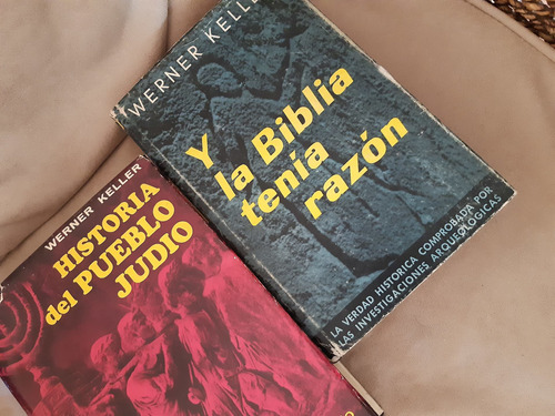 Dos Libros De Werner Keller, Ediciones De Los Años 60.