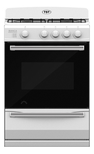 Cocina A Gas Tst Bianca 91 Lts Multigas Vitrocerámico