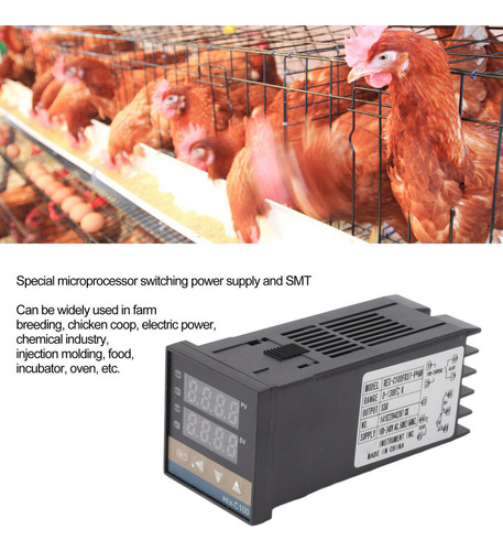 Ta Controlador De Temperatura Com Termostato Digital Pid