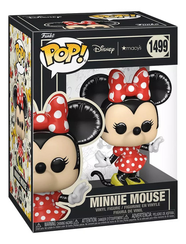 Funko Pop Disney Minnie Mouse #1499 Edicion Macys Original