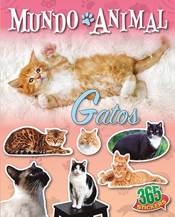 365 Stickers - Mundo Animal Gatos  - Vv.aa