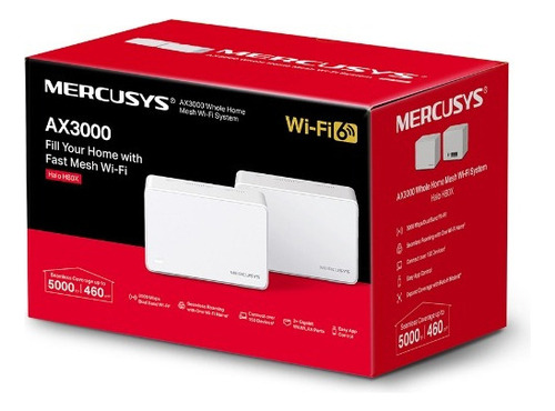 Ax3000 Whole Home Mesh Wifi 6 System / Halo H80x(2-pack) Color Blanco